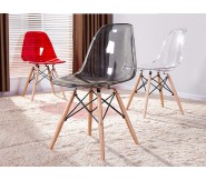 Ghế Eames trong suốt GLM04