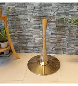 Chân bàn Tulip mạ vàng CLM7