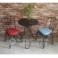 Bộ Bàn Ghế Sắt Cafe BGSK076