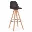 Ghế bar Eames mặt đệm chân gỗ GLM38
